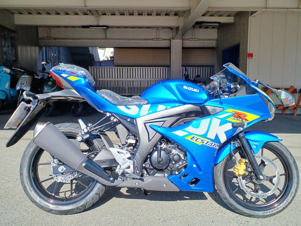 GSX-R125 ブルー 2023 (1)